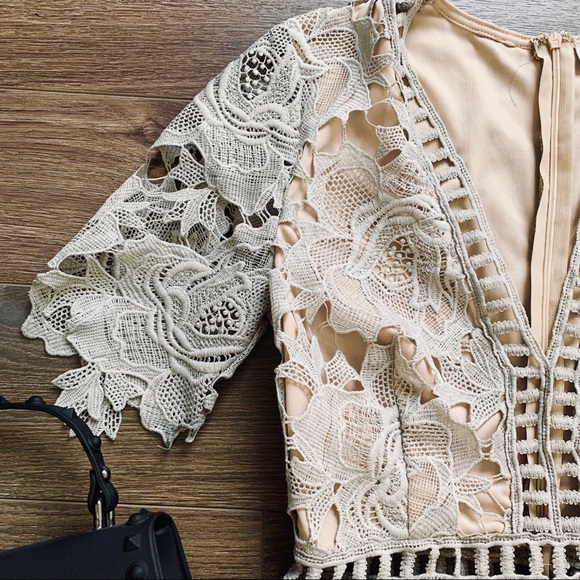 (Sz XS) Astr Grey/Mint Romper - Picture 5 of 7